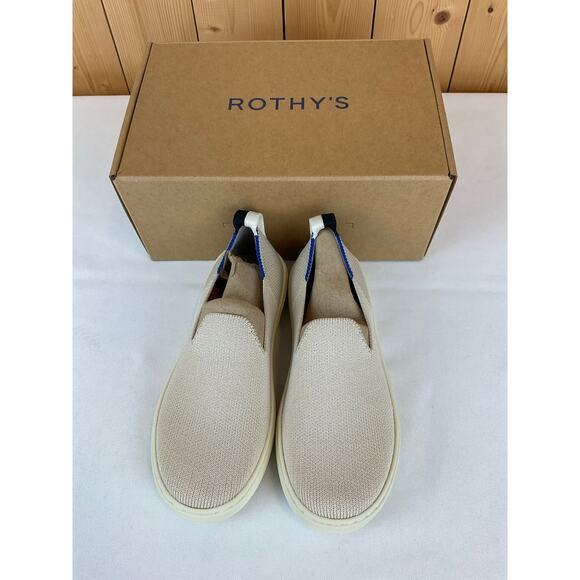 NEW The Kid Rothy's Sneaker- Size 12, Sand - Picture 1 of 8